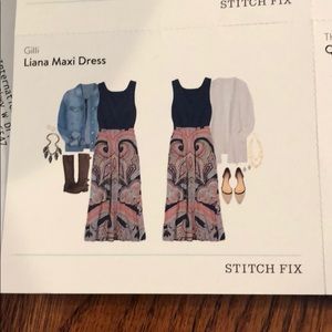 Stitch fix gilli liana maxi dress Lg